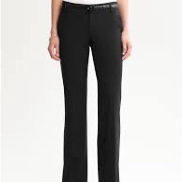 Banana Republic Pants - Banana Republic Black Straight Leg MARTIN Pants